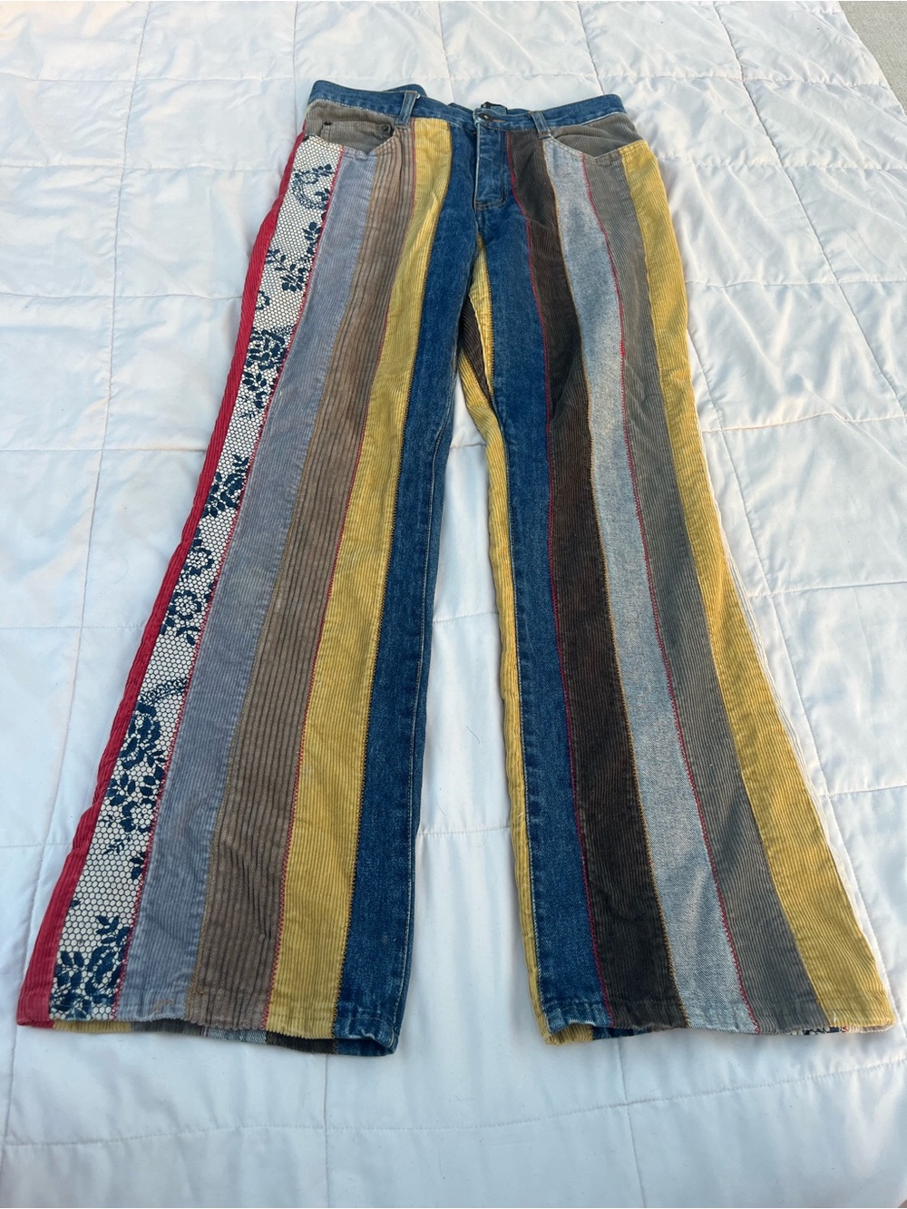 Mary Kate and Ashley Patchwork Jeans, Size Jinior 9.